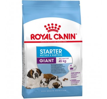 Royal Canin Giant Starter для щенков до 2 месяцев, беременных и лактирующих собак гигантских пород