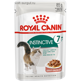 Royal Canin Instinctive для кошек старше 7 лет кусочки в соусе 85 гр.