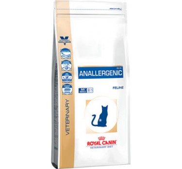 Royal Canin Anallergenic для кошек при проблемах с ЖКТ, при аллергии 2 кг
