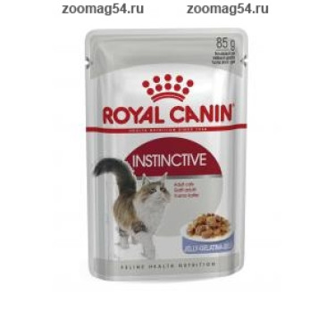 Royal Canin INSTINCTIVE для кошек старше 1-го года,пауч