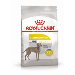 Royal Canin Maxi Dermacomfort корм для собак крупных пород, склонных к кожным раздражениям и зуду,