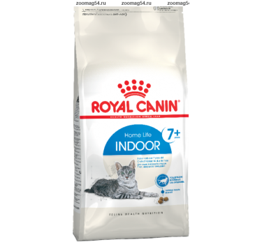 Royal Canin Indoor 7+  для пожилых домашних кошек (7-12 лет)