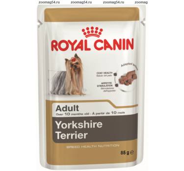 Royal Canin YORKSHIRE TERRIER (ЙОРКШИРСКИЙ ТЕРЬЕР)0,085г паштет