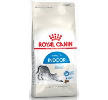 Royal Canin  Indoor 27 для домашних кошек c нормальным весом (1-7 лет)