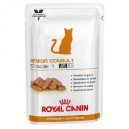 Royal Canin Senior Consult Stage 1 Корм для кошек в соусе