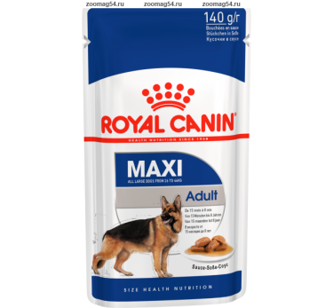 Royal Canin MAXI ADULT (МАКСИ ЭДАЛТ) влажный корм 0,140гр