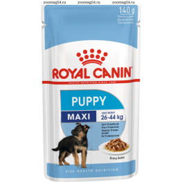 Royal Canin Maxi Pupp для щенков крупных пород от 2 до 15 месяцев (пауч) 140гр