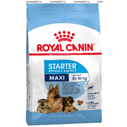 Royal Canin Maxi Starter для щенков крупных пород 3 нед. - 2 мес., беременных и кормящих сук