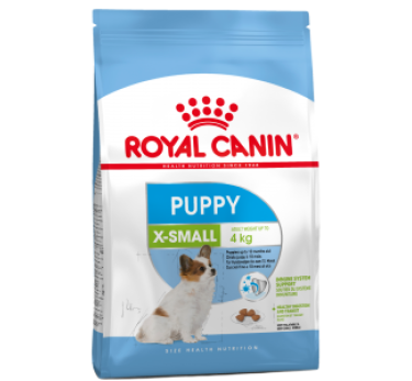 Royal Canin  X-Small Puppy для щенков карликовых пород от 2 до 10 месяцев,