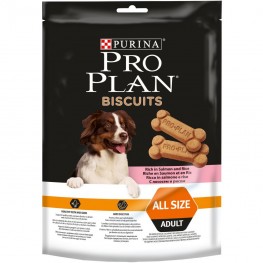 ПРО ПЛАН Лакомство для собак Purina Pro Plan Biscuits с лососем и рисом, пакет, 400 г