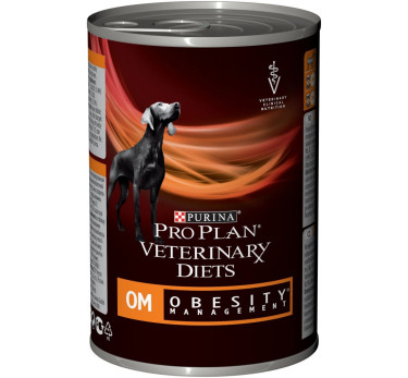 ПРО ПЛАН Влажный корм Purina Pro Plan Veterinary Diets OM корм для собак при ожирении, консерва, 400 г