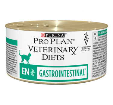 ПРО ПЛАН Консервированный корм Pro Plan Veterinary Diets EN корм для кошек при расстройствах пищеварения, консервы, 195 г
