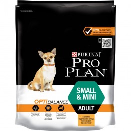ПРО ПЛАН Сухой корм Purina Pro Plan для взрослых собак мелких и карликовых пород, курица с рисом, пакет, 700 г