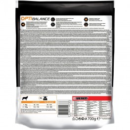 ПРО ПЛАН Сухой корм Purina Pro Plan для взрослых собак мелких и карликовых пород, курица с рисом, пакет, 700 г