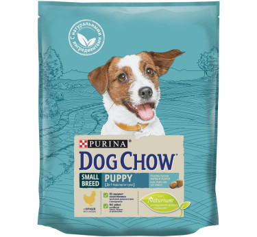 Сухой корм Purina Dog Chow для щенков мелких пород, курица