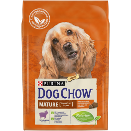 Сухой корм Purina Dog Chow Mature Adult для собак старше 5 лет, ягнёнок