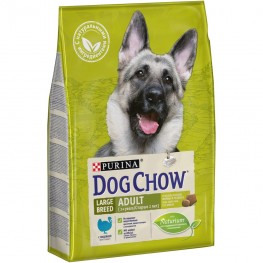 Сухой корм Purina Dog Chow Adult для взрослых собак крупных пород, индейка