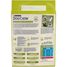 Сухой корм Purina Dog Chow Adult для взрослых собак крупных пород, индейка