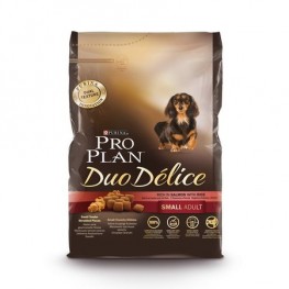 ПРО ПЛАН Сухой корм Purina Pro Plan Duo Delice для взрослых собак мелких и карликовых пород с лососем и рисом