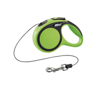 FLEXI Рулетка COMFORT NEW размер XS 3м до 8кг зеленый трос