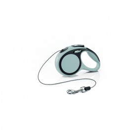 FLEXI Рулетка COMFORT NEW размер XS 3м до 8кг серый трос