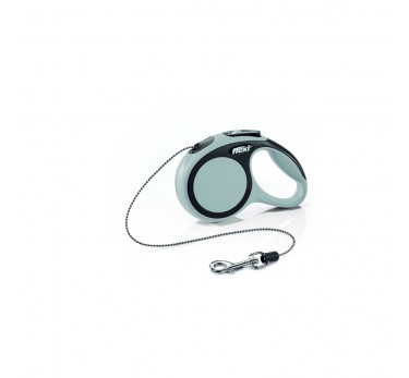 FLEXI Рулетка COMFORT NEW размер XS 3м до 8кг серый трос