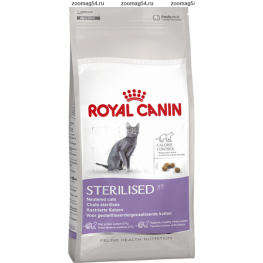 Royal Canin STERILISED (СТЕРИЛАЙЗД) корм подходит стерилизованным кошкам от 1 до 7 лет