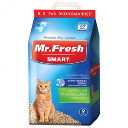 Мистер Фреш наполнитель д/кош.туалетов Smart д/короткошерстных кошек