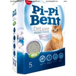 Пи-Пи-Бент наполнитель Deluxe Clean cotton 5кг коробка