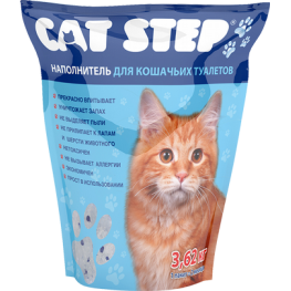 Наполнитель для кошек "Cat Step" силикагель