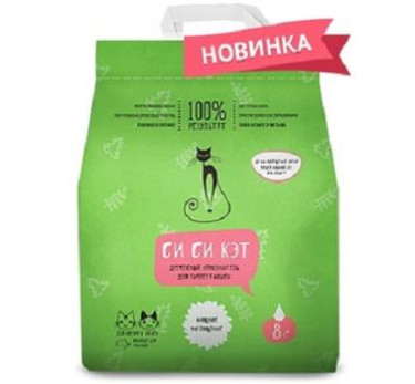 СС - САТ наполнитель древесный 8 л