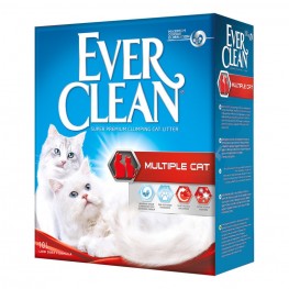 Ever Clean Multiple Cat комкующийся наполнитель ароматизированный