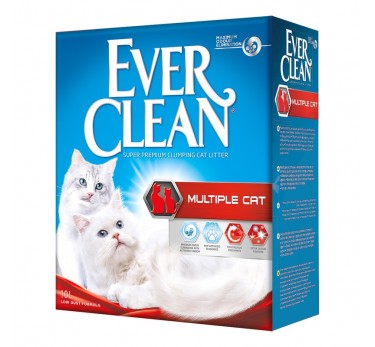 Ever Clean Multiple Cat комкующийся наполнитель ароматизированный